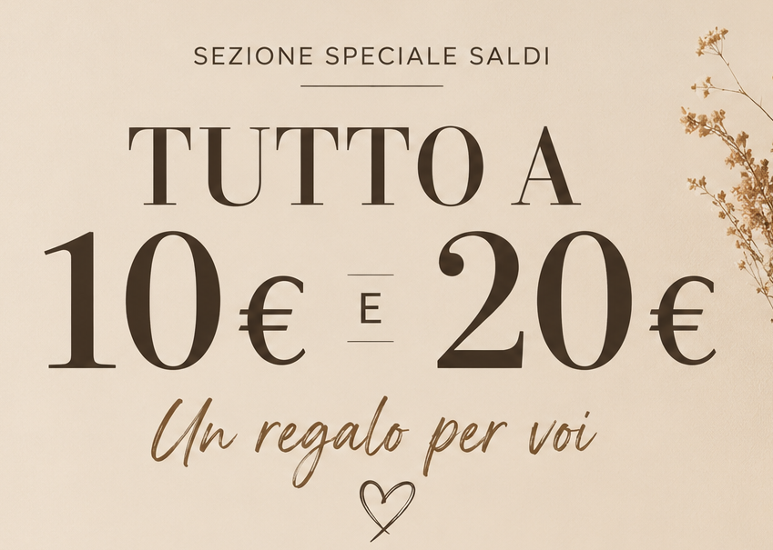 Tutto a 10 e 20 euro
