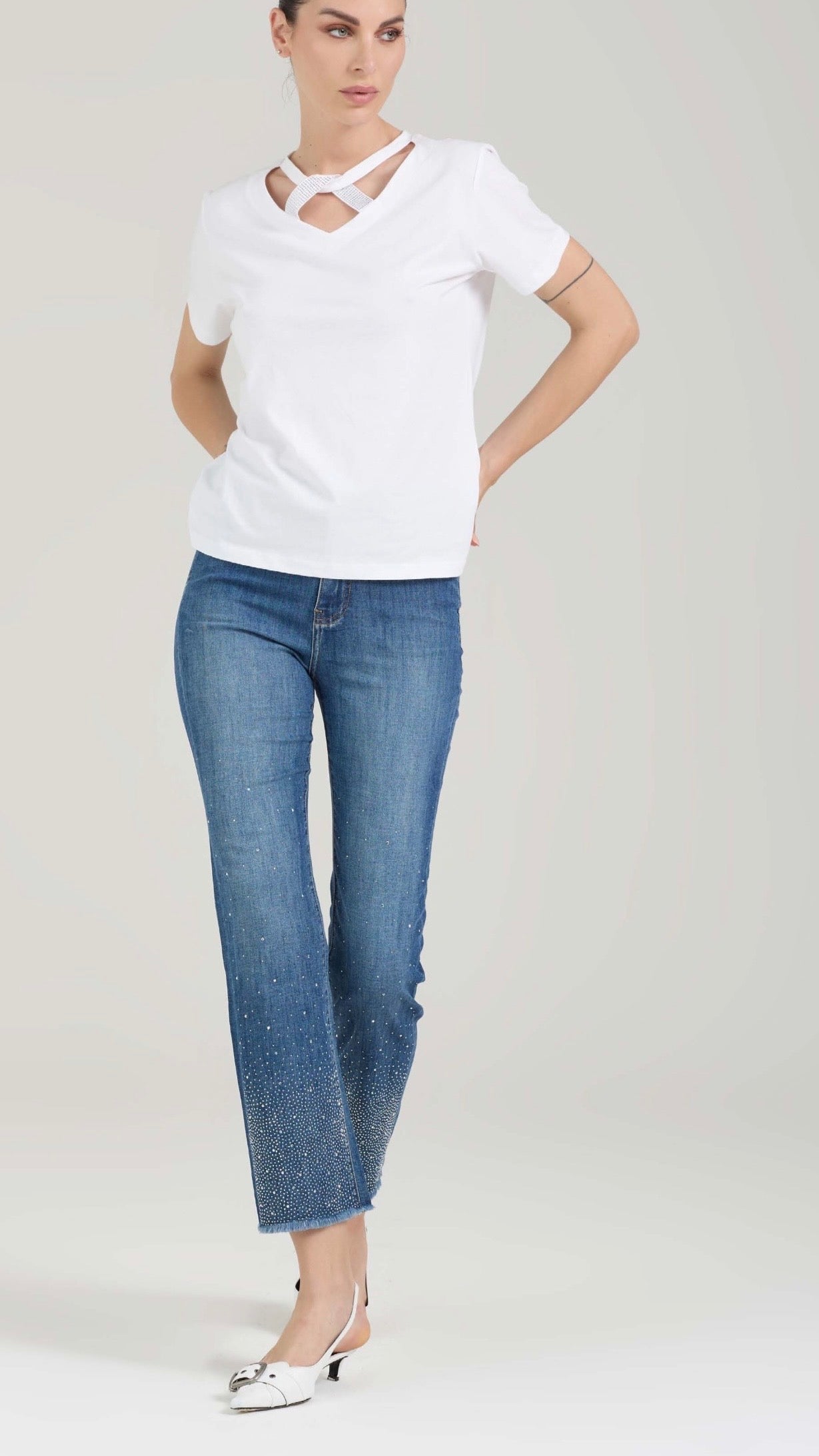 Jeans Mandy Strass TAKE2 Brand