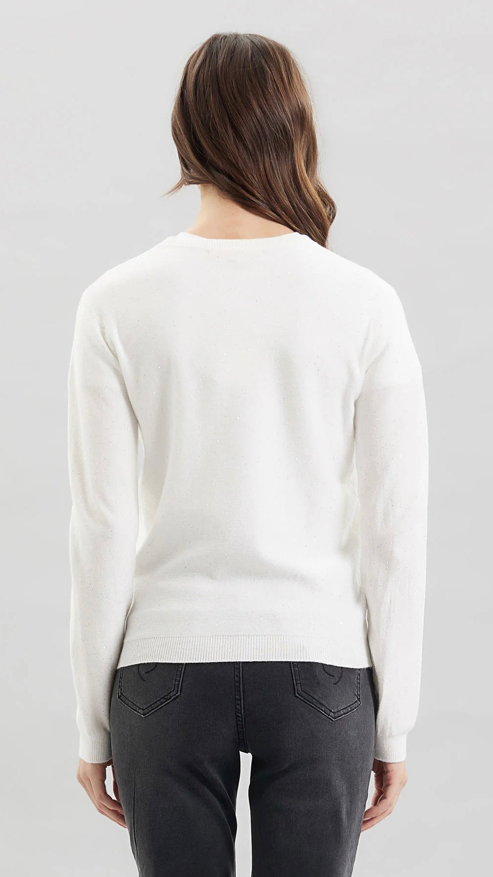 Maglia Girocollo Micropailletes