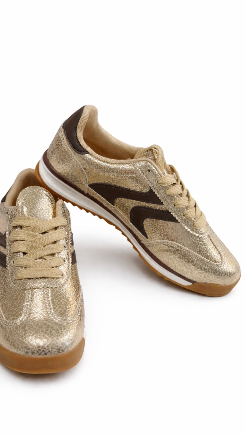 Sneakers Golden