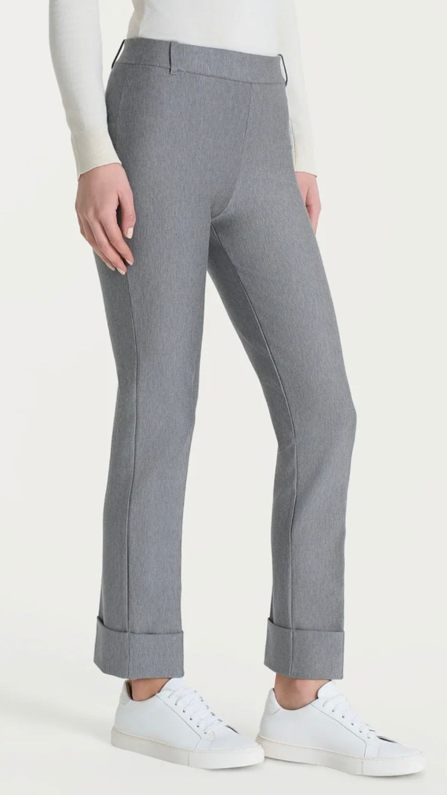 Pantalone dritto con risvolto RAGNO