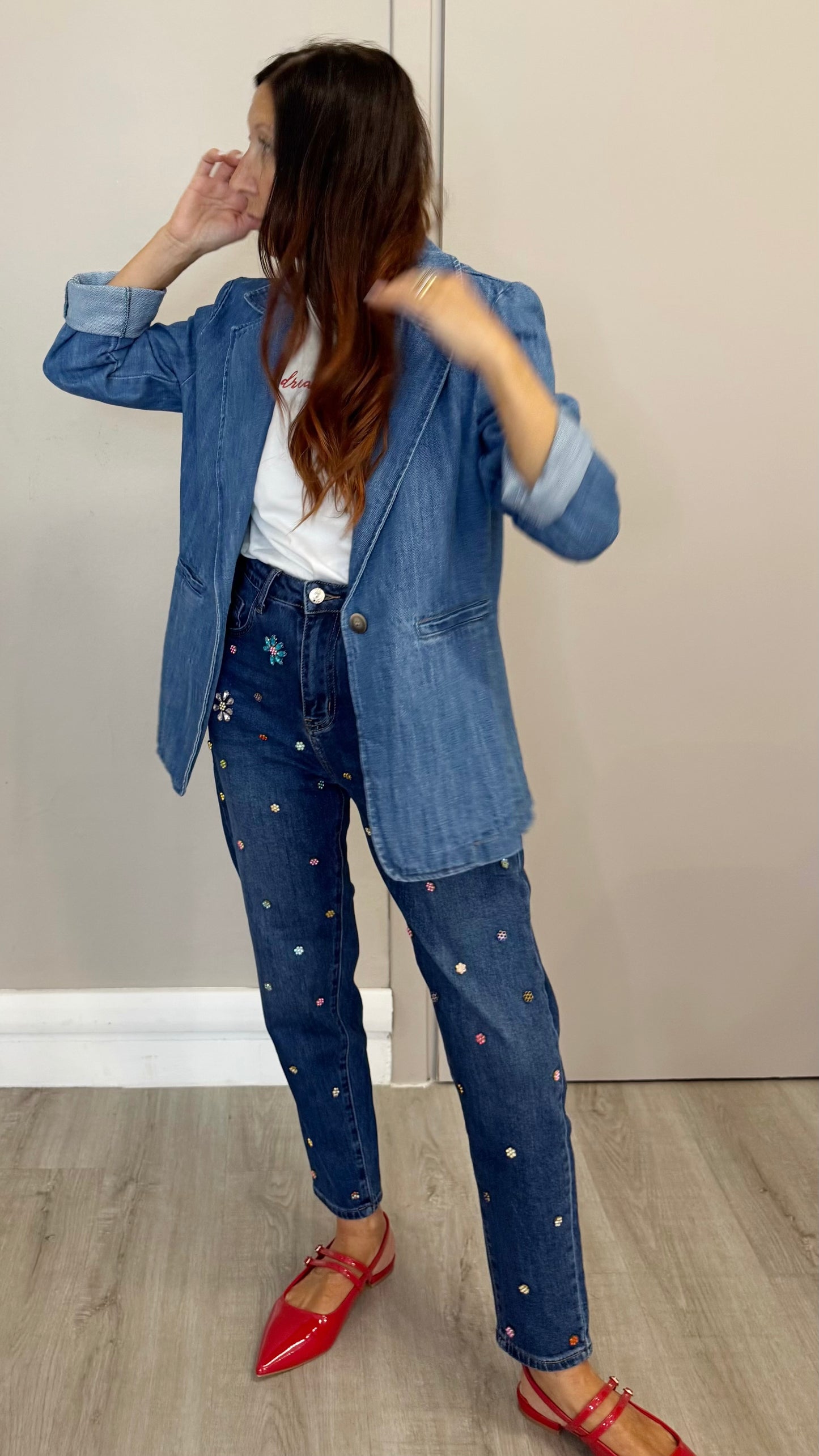 Jeans Flowers