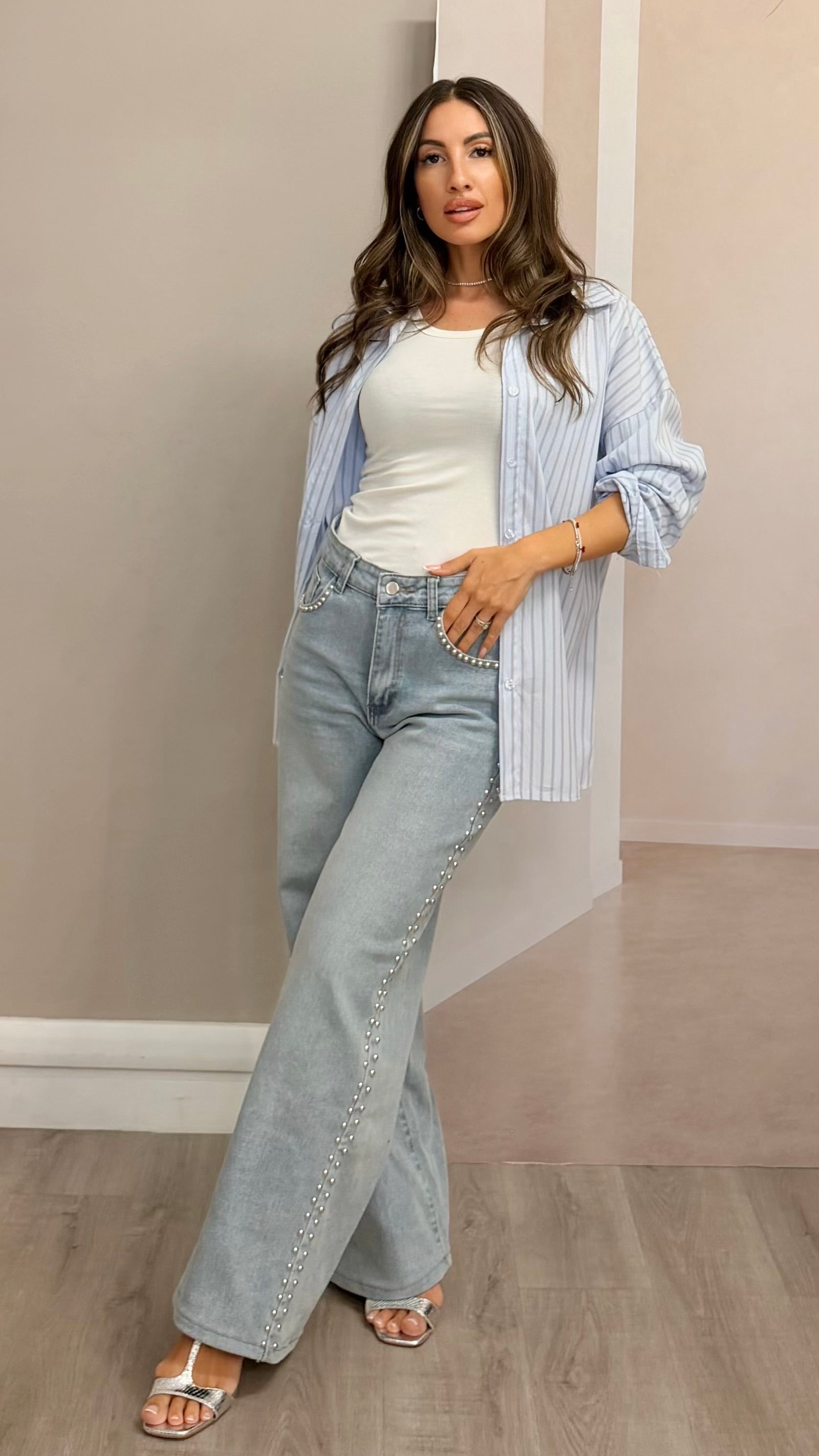 Jeans Borchie