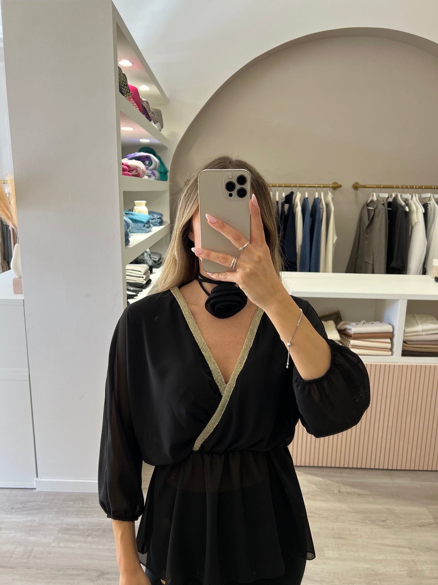 Blusa Tulle