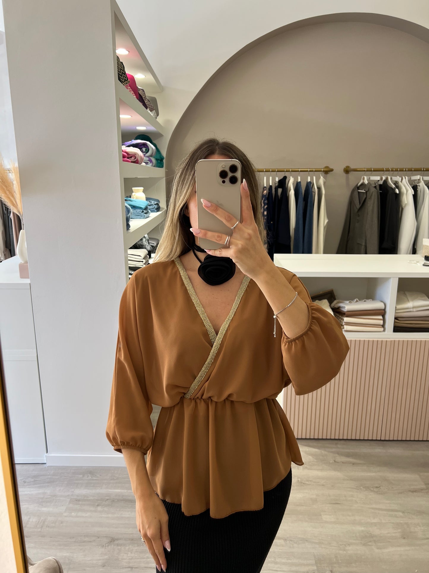 Blusa Tulle