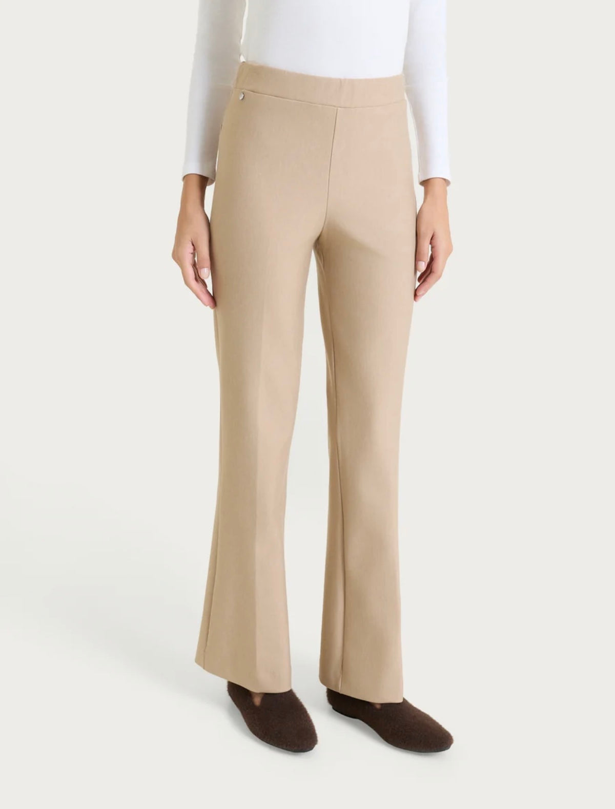 Pantalone Flare Compact