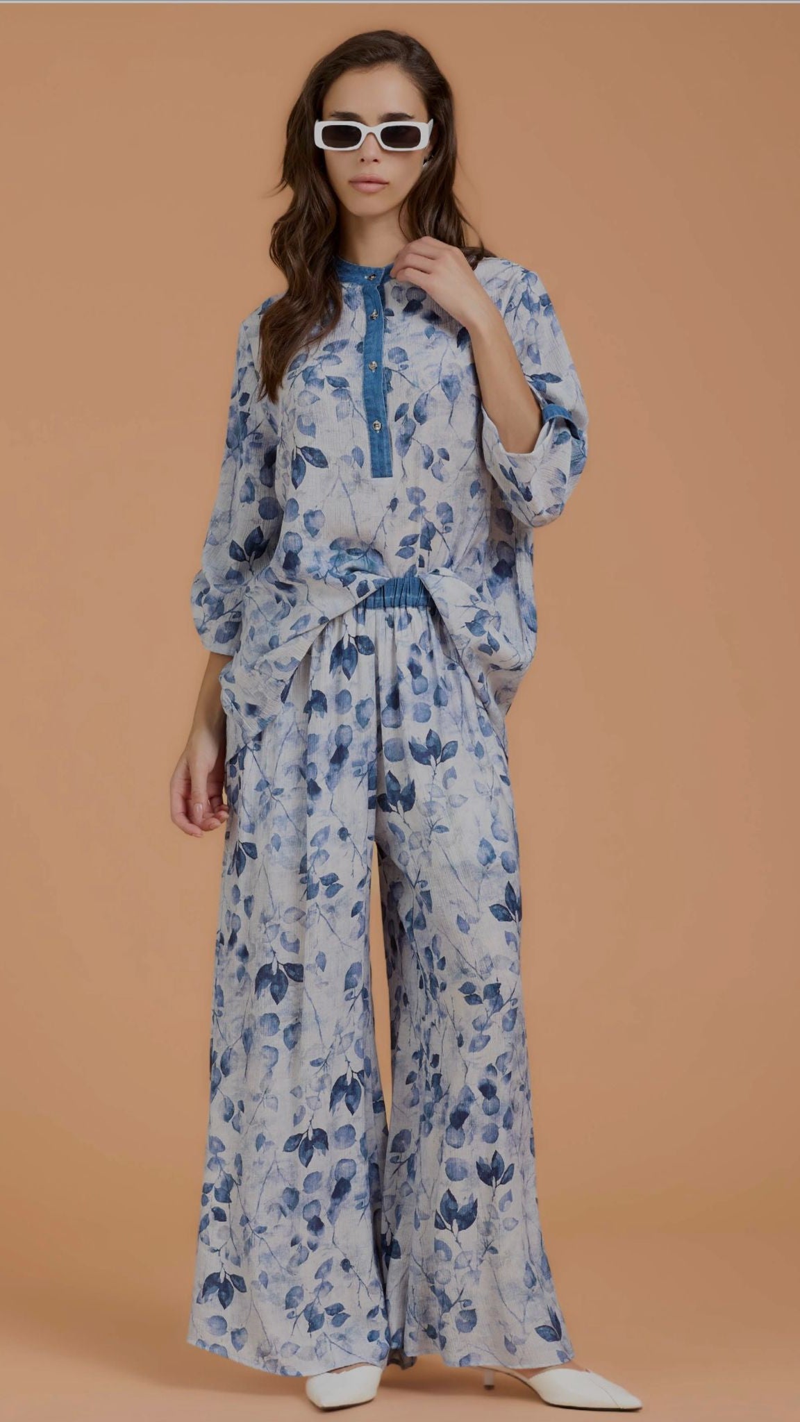 Pantalone Denim Stampa Take2 Brand
