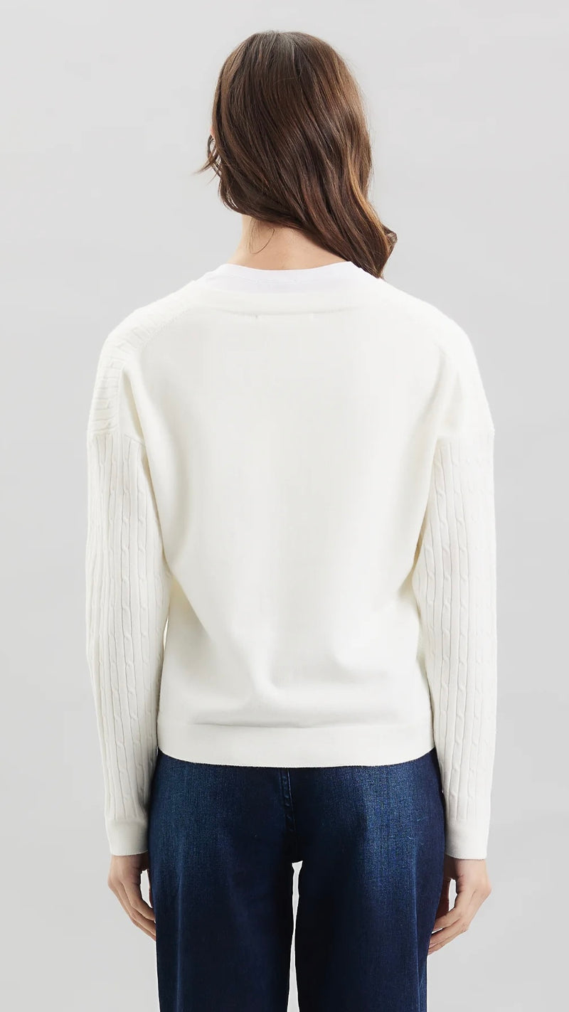 Maglia V Trecce