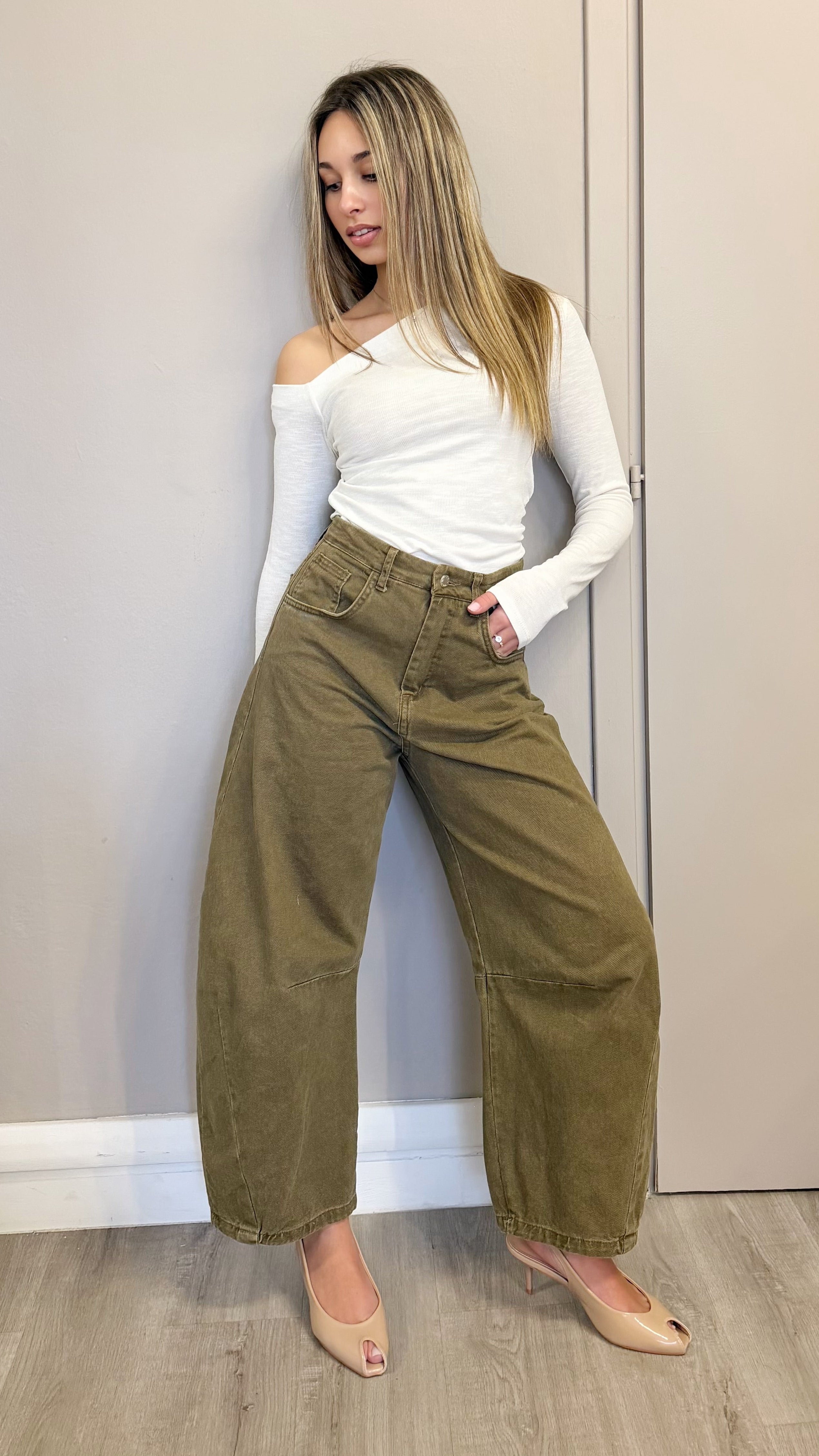 Jeans Baloon Military