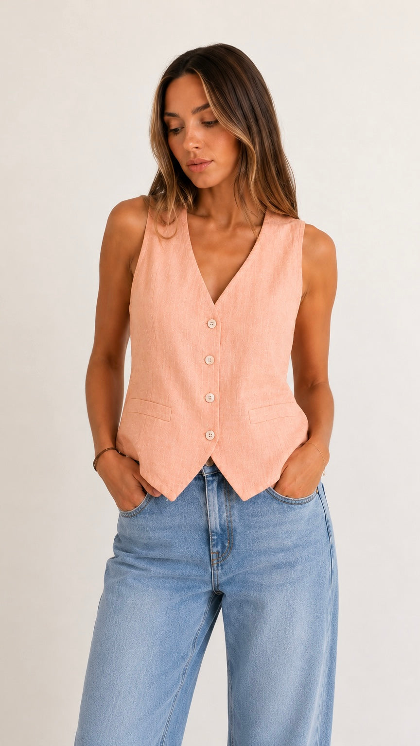 Gilet Lino