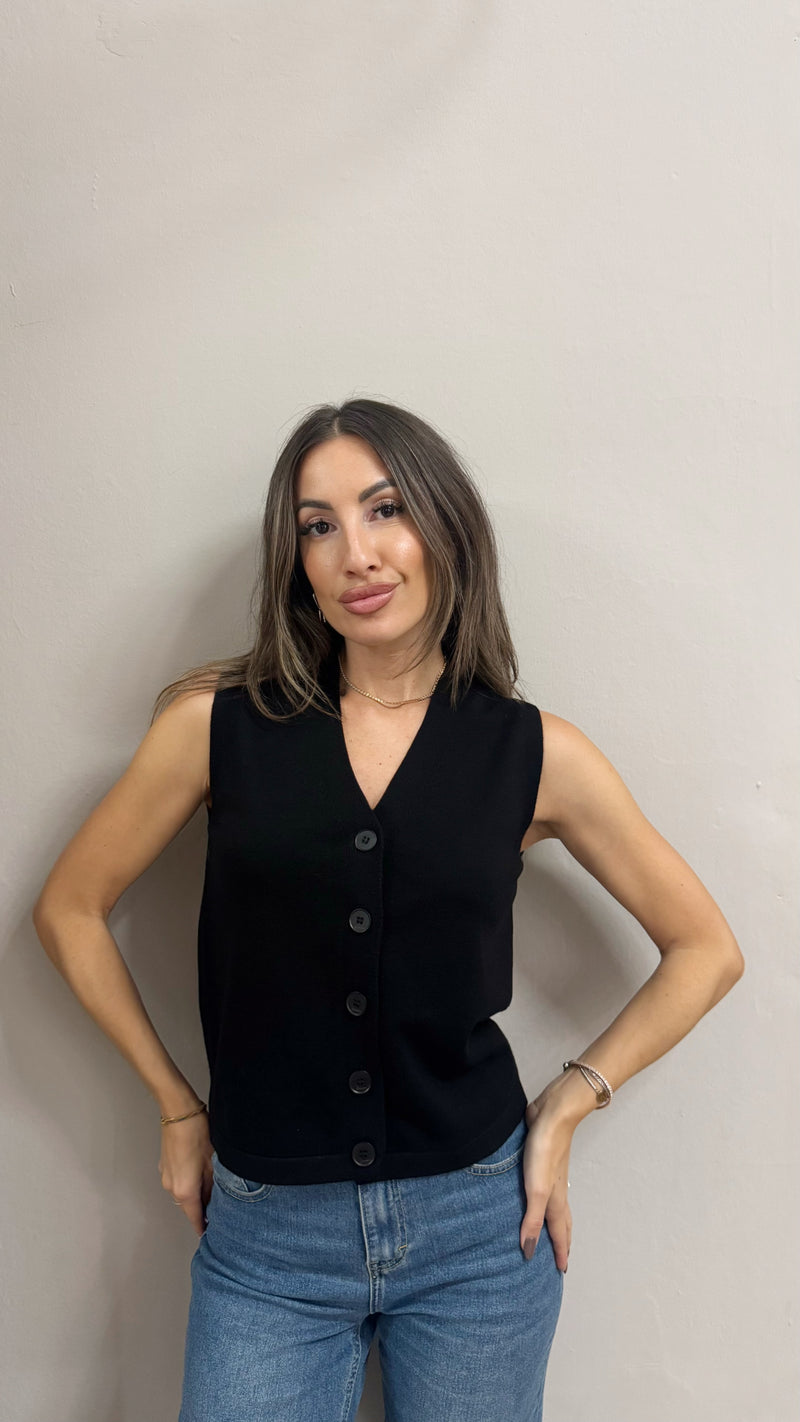 Gilet in maglia