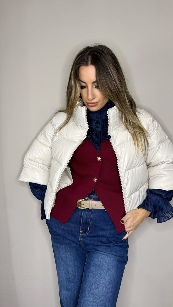 Piumino Crop