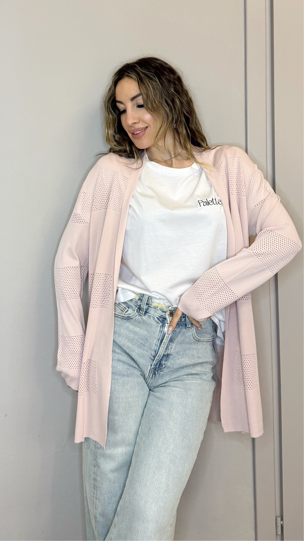 Cardigan Traforato