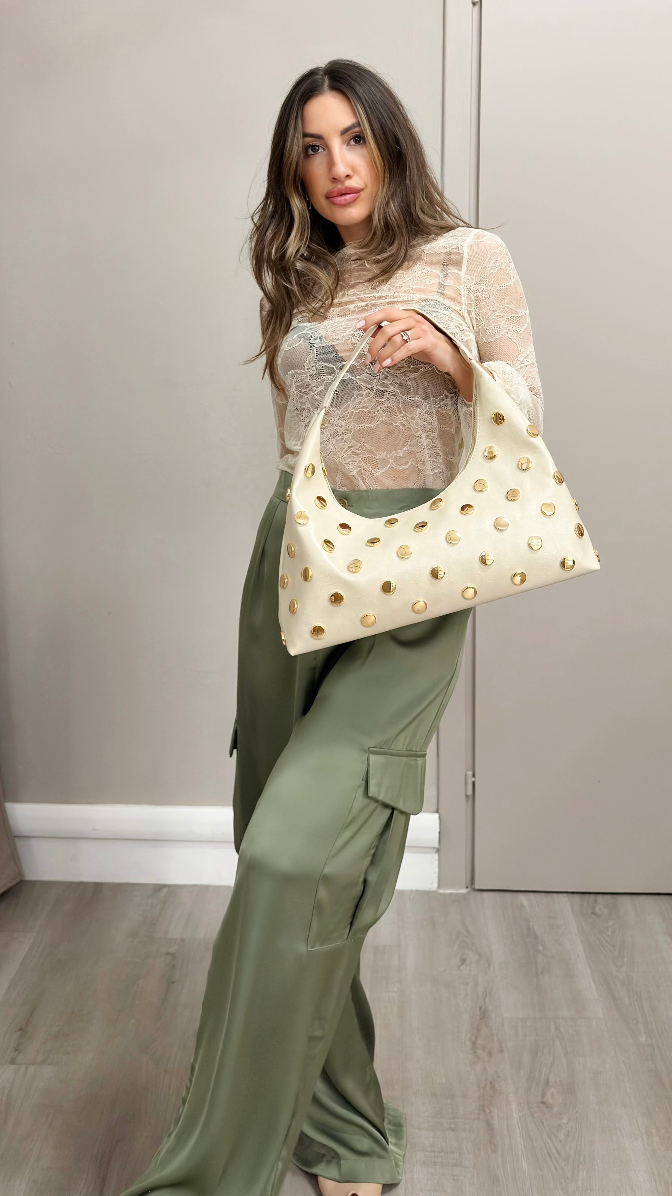 Pantalone Cargo in Raso Take2 Brand