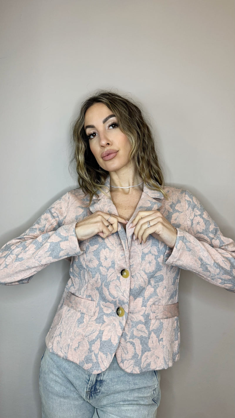 Giacca Jacquard