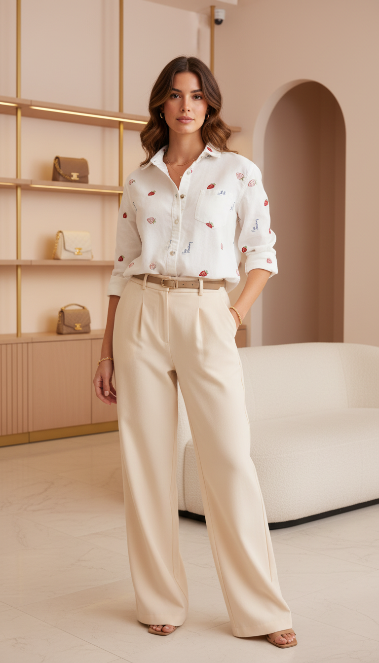 Camicia Jeans Fragolina