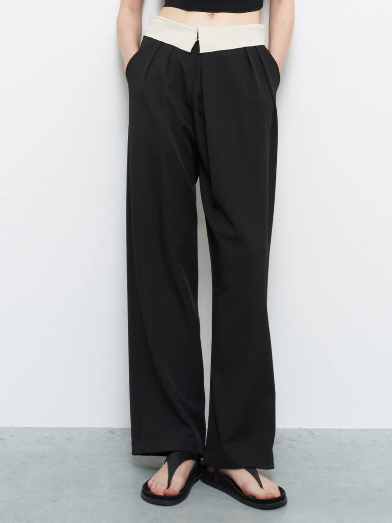 Pantalone con risvolto ELEH