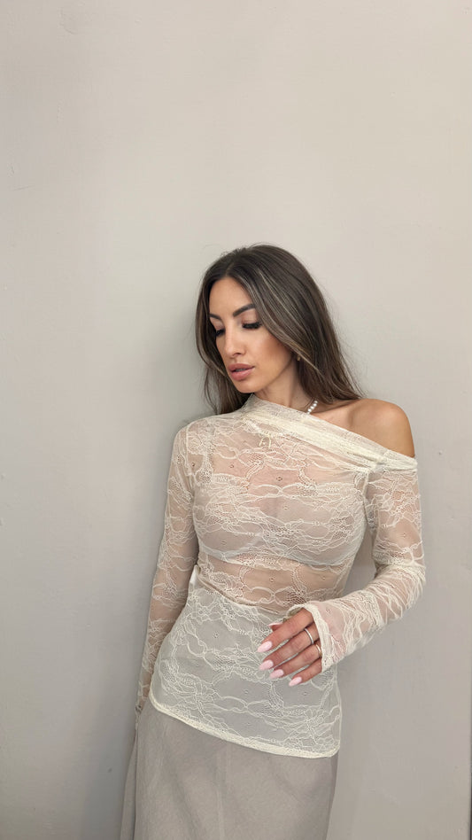 Top Lace monospalla
