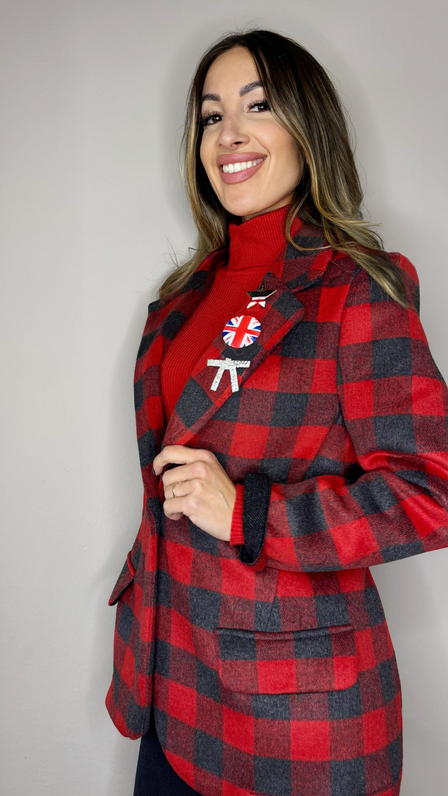 Giacca Tartan