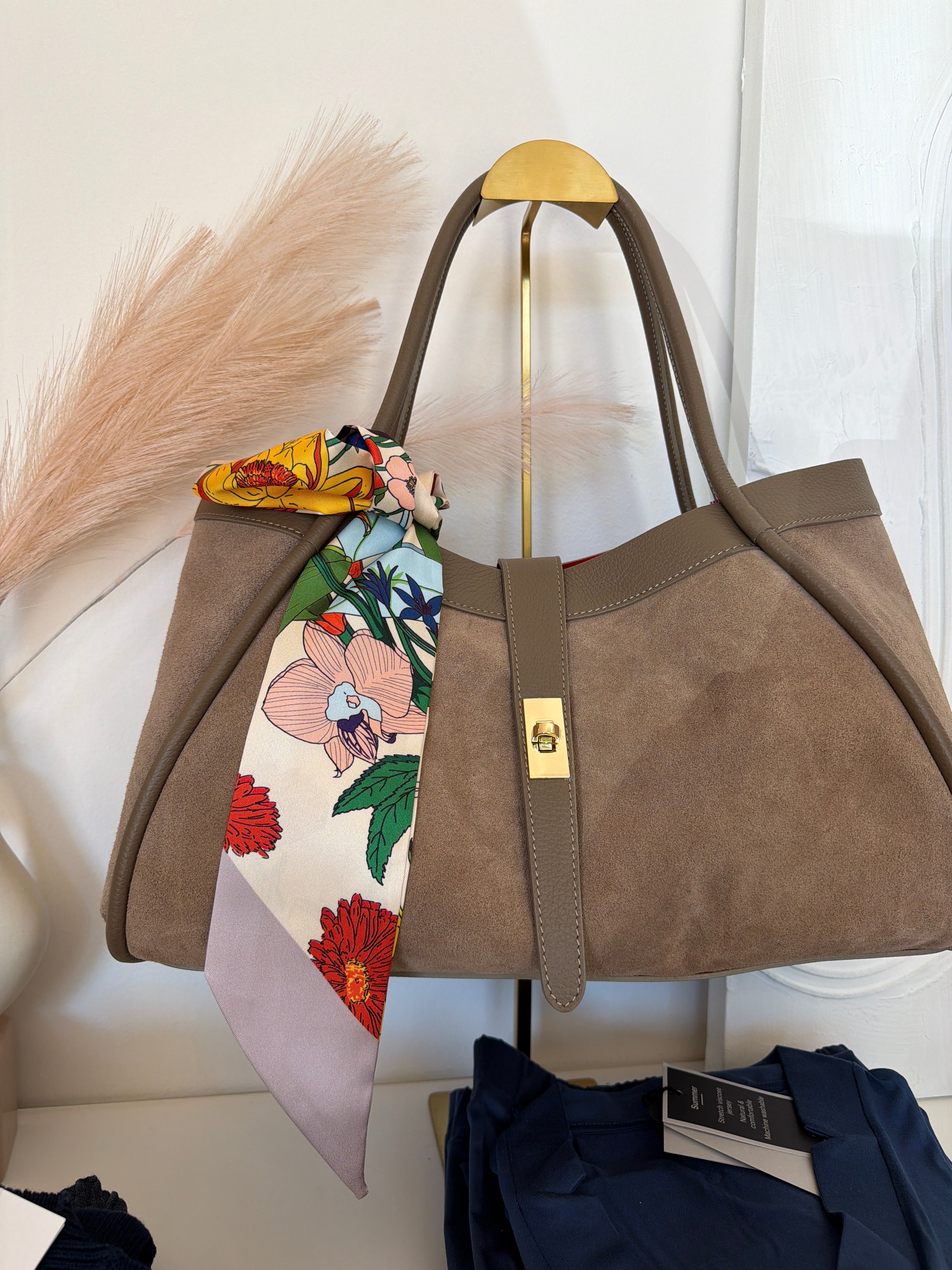 Midi Foulard Seta e Viscosa