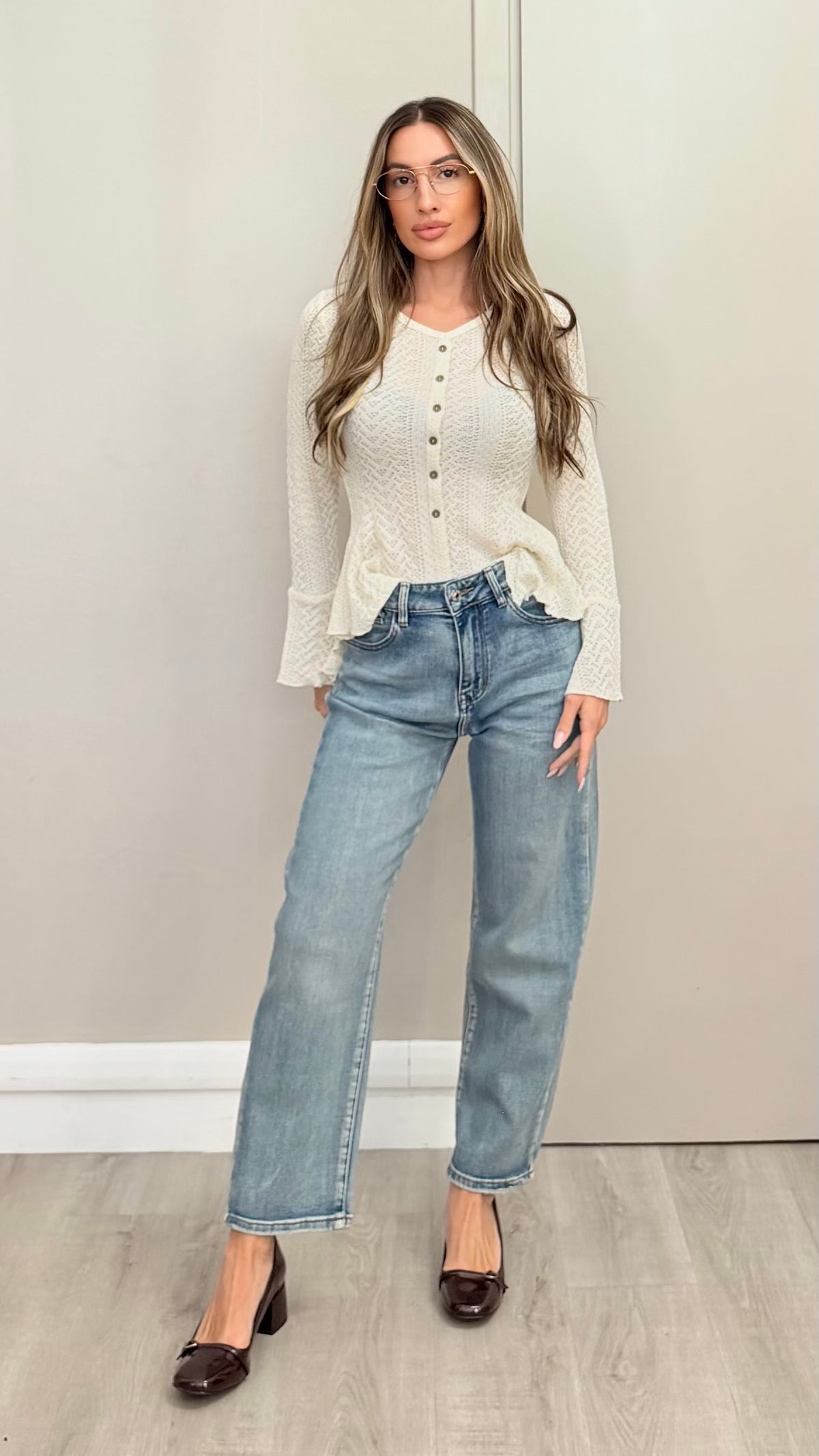 Jeans MOM Fit stretch