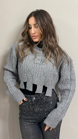 Maglione Quadri