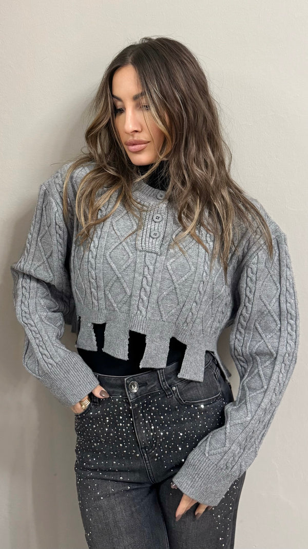 Maglione Quadri