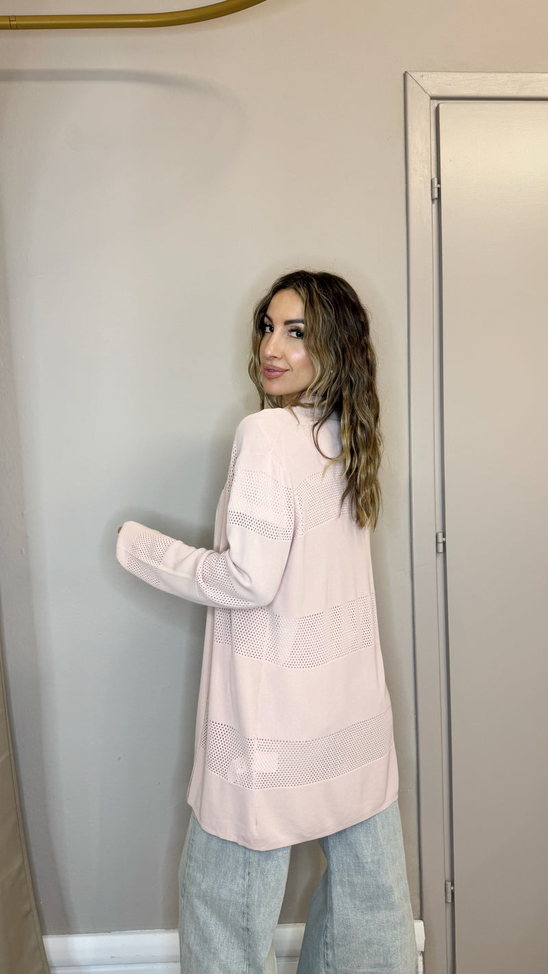 Cardigan Traforato