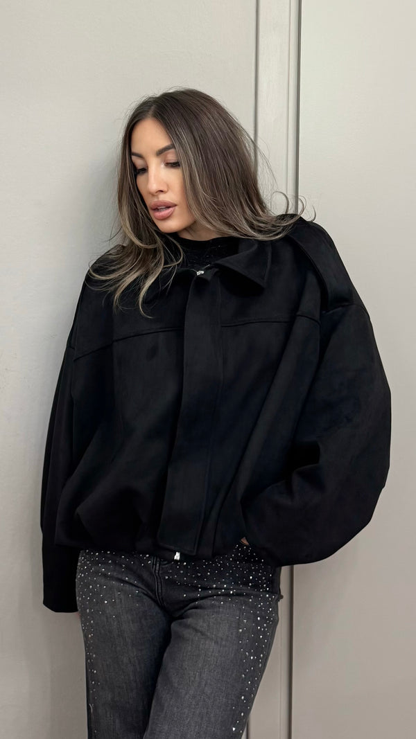 Bomber Suede