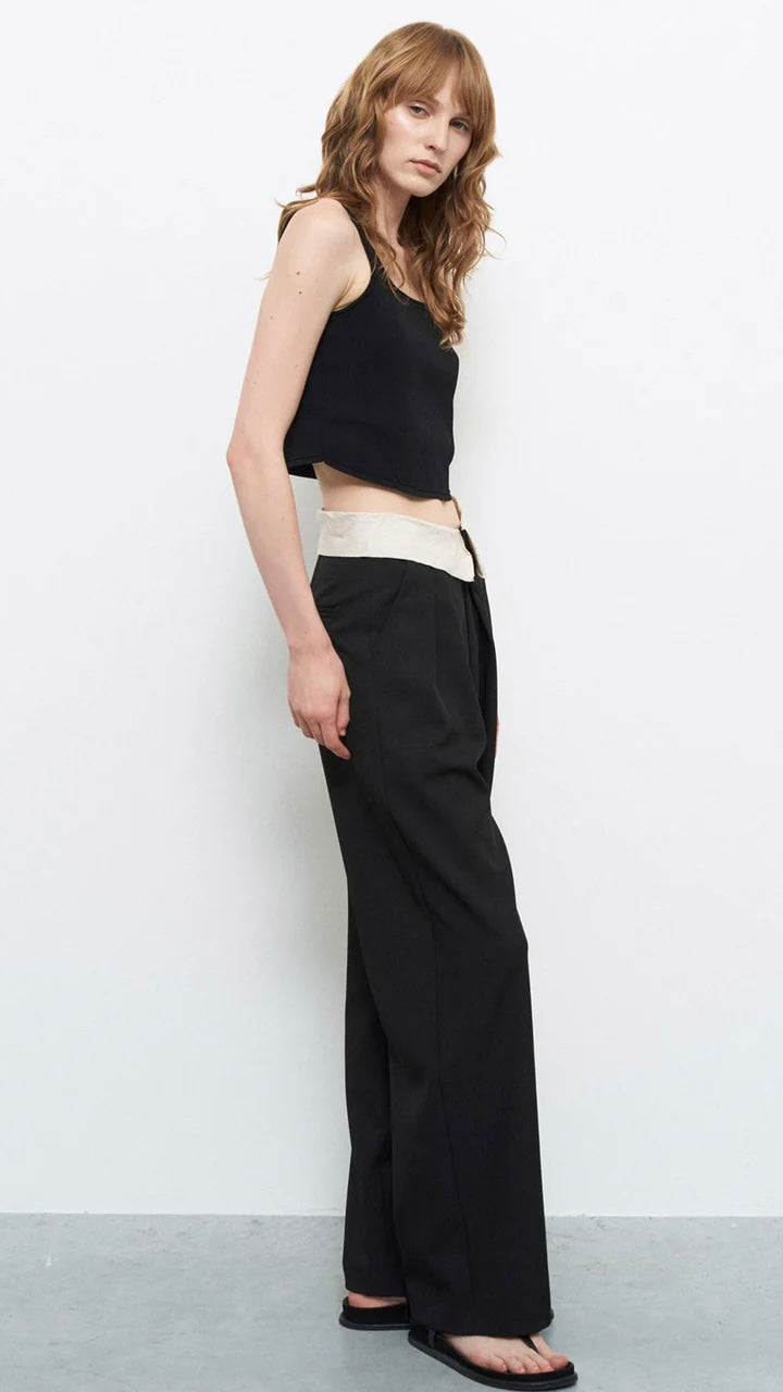 Pantalone con risvolto ELEH