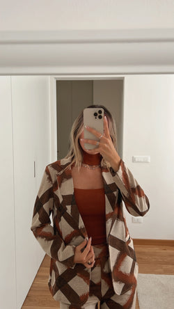 Blazer Jacquard