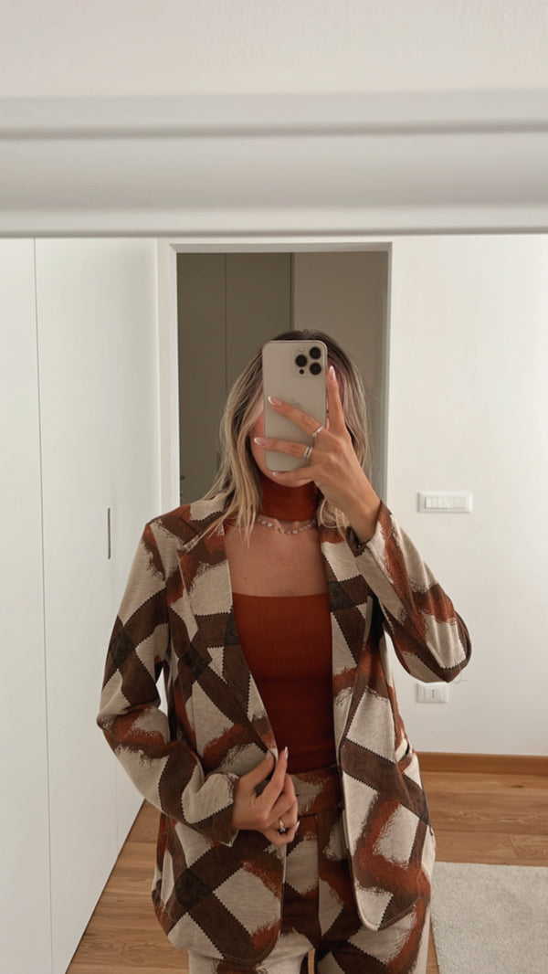 Blazer Jacquard