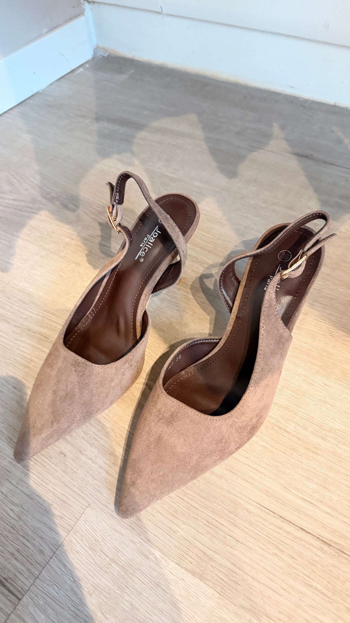 Slingback Suede Barbara