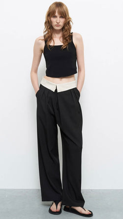 Pantalone con risvolto ELEH