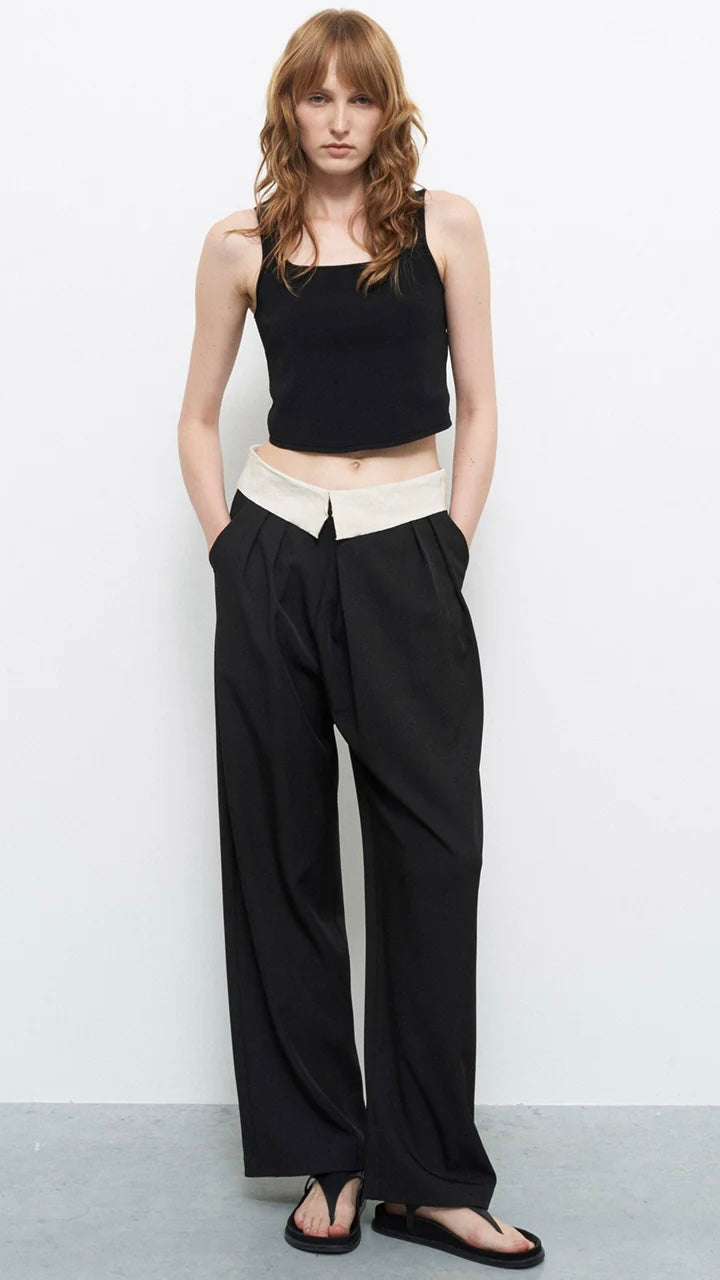 Pantalone con risvolto ELEH