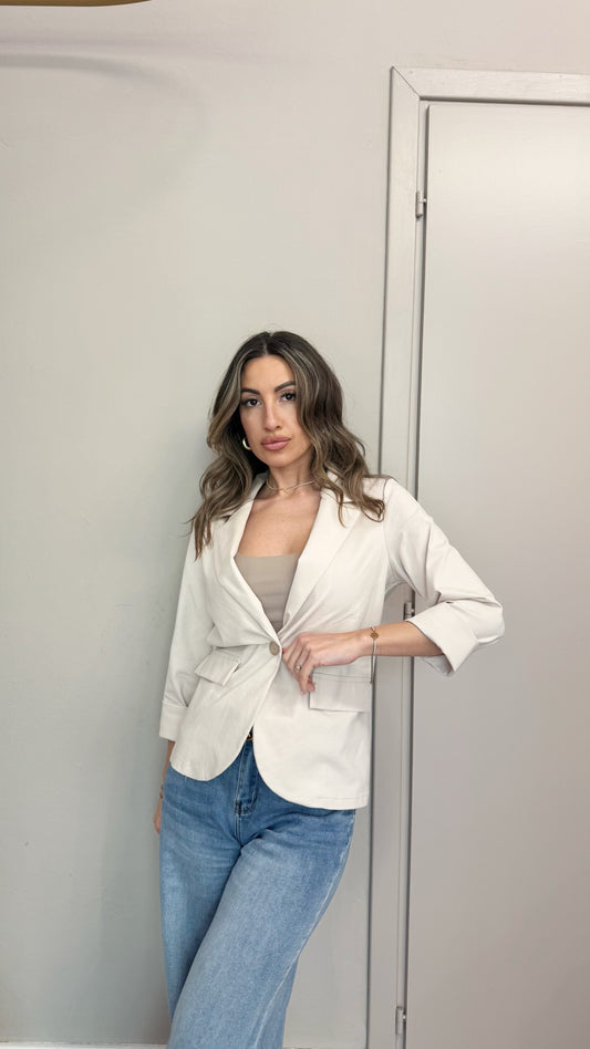 Giacca Basic destrutturata
