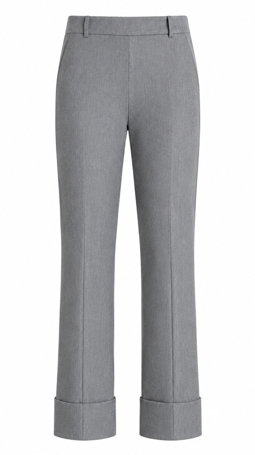 Pantalone dritto con risvolto RAGNO