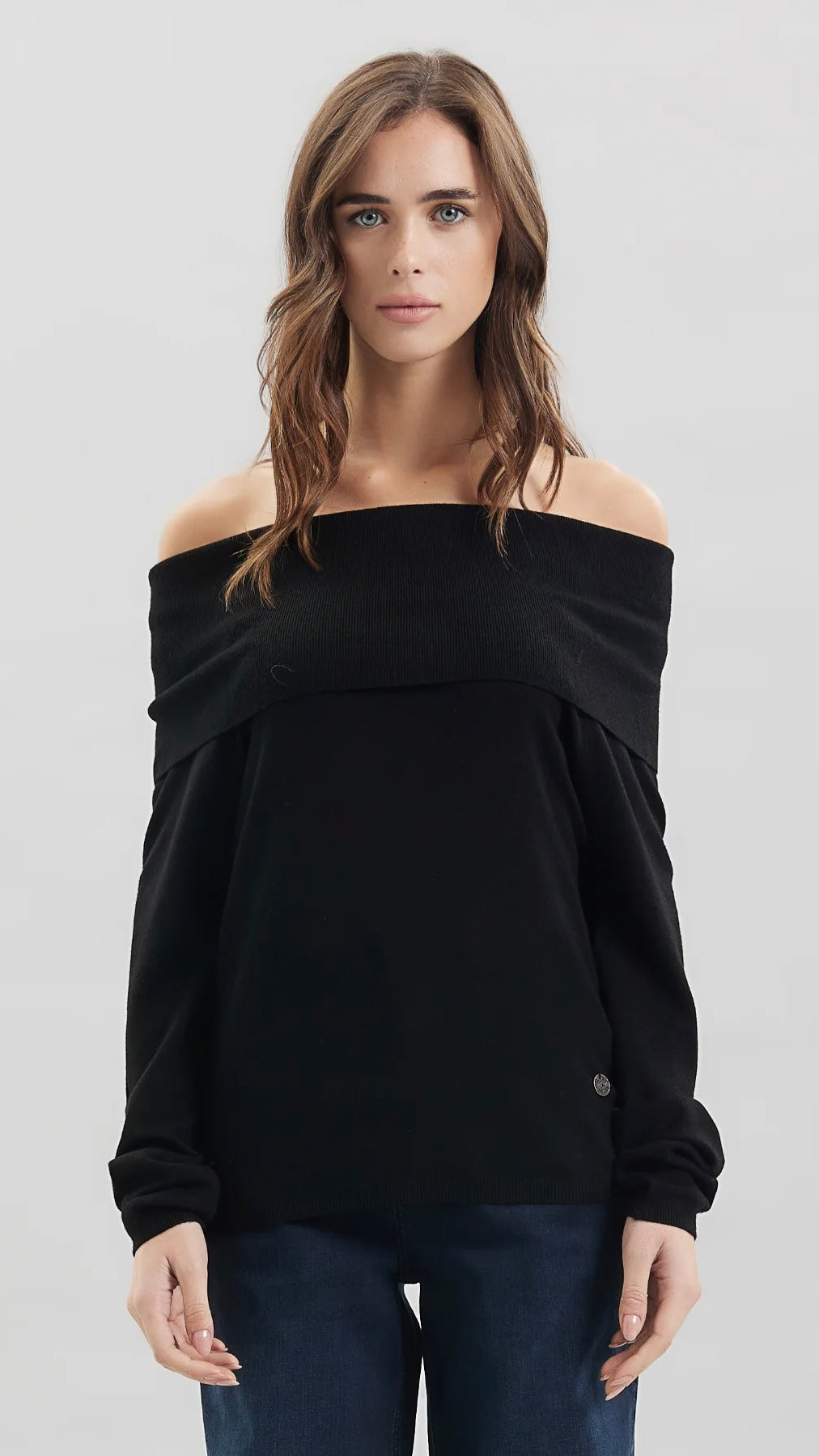 Maglia Scollo Chiffer