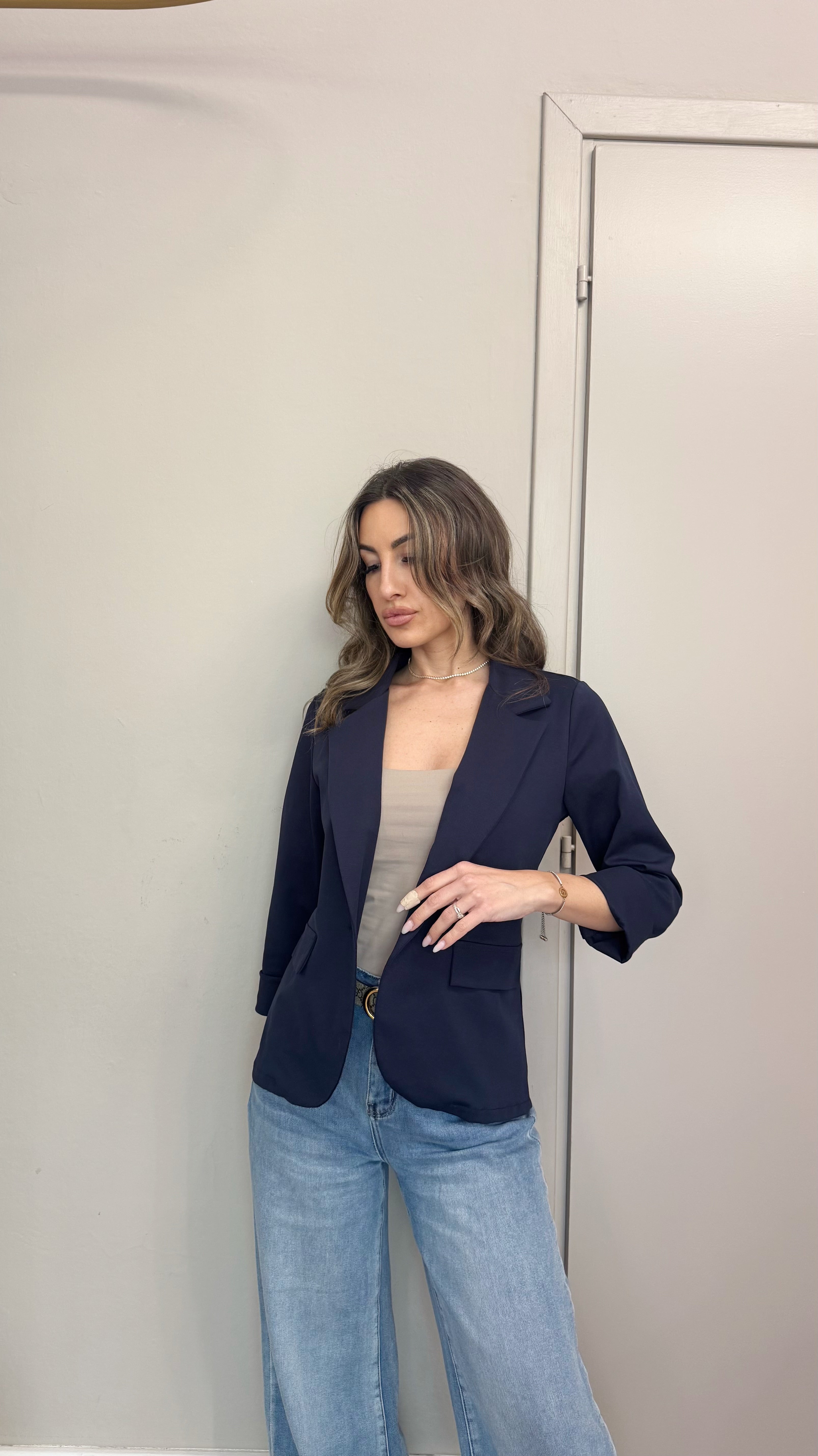 Giacca Basic destrutturata