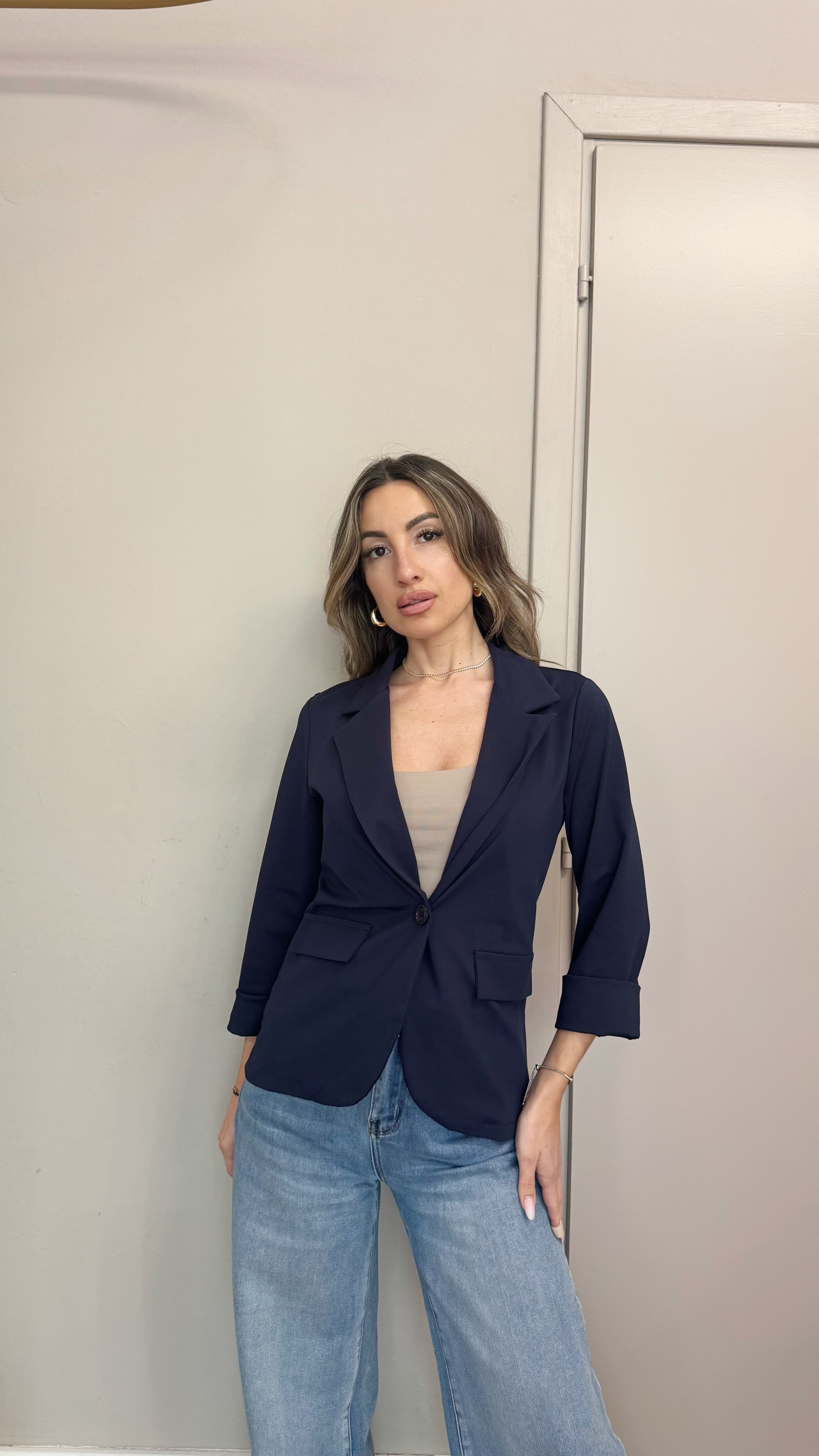 Giacca Basic destrutturata