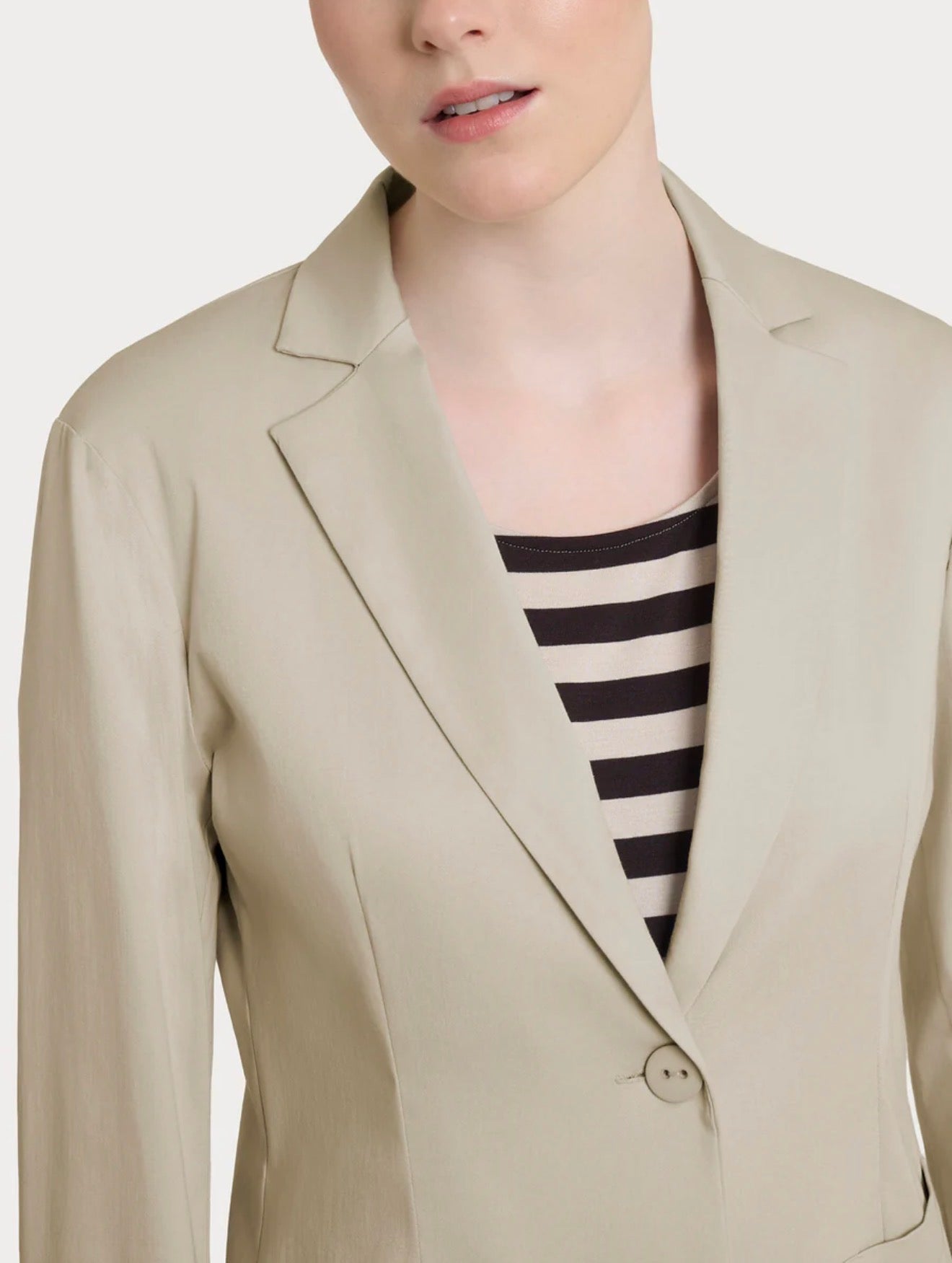 Blazer Satin due bottoni