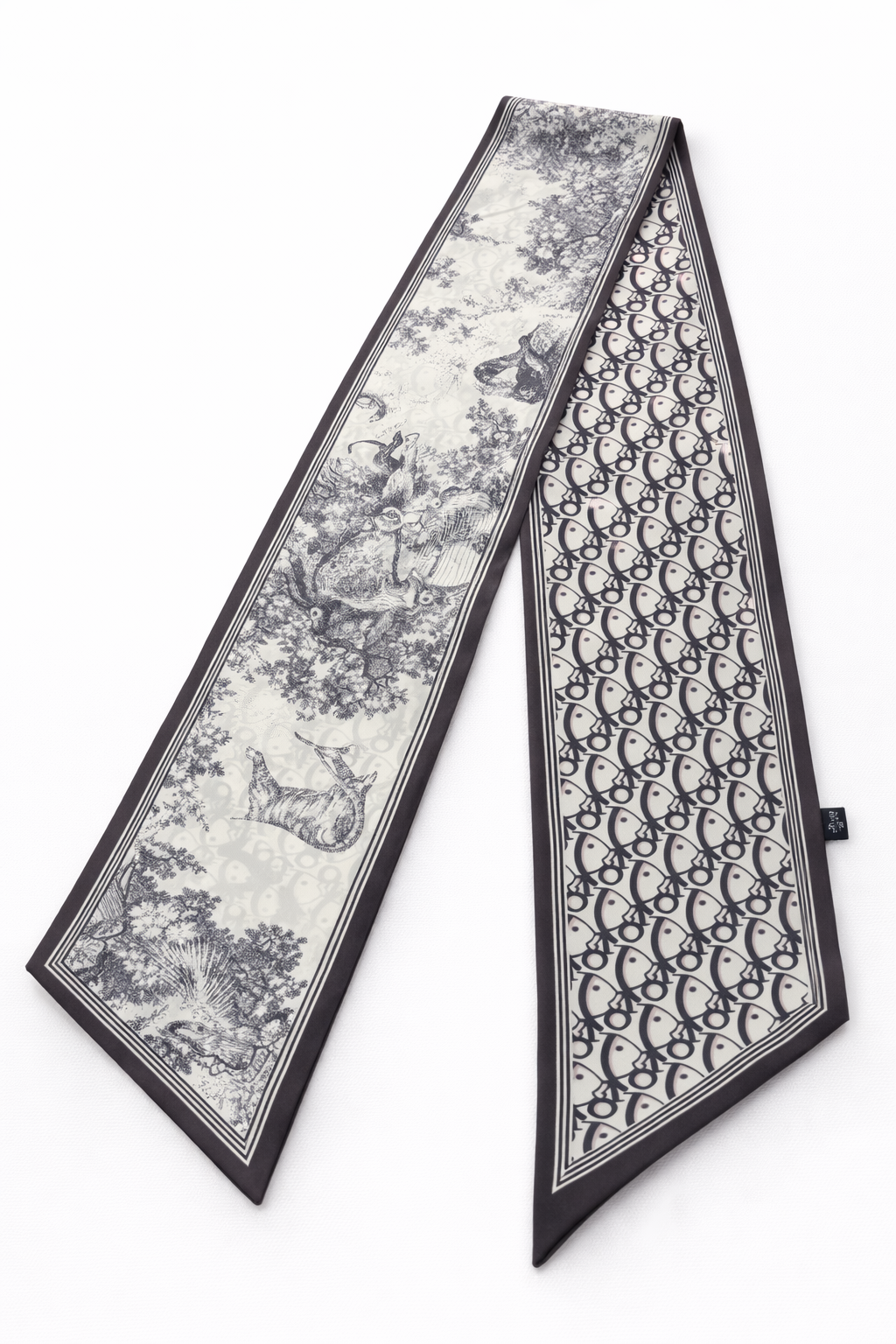 Midi Foulard Seta e Viscosa