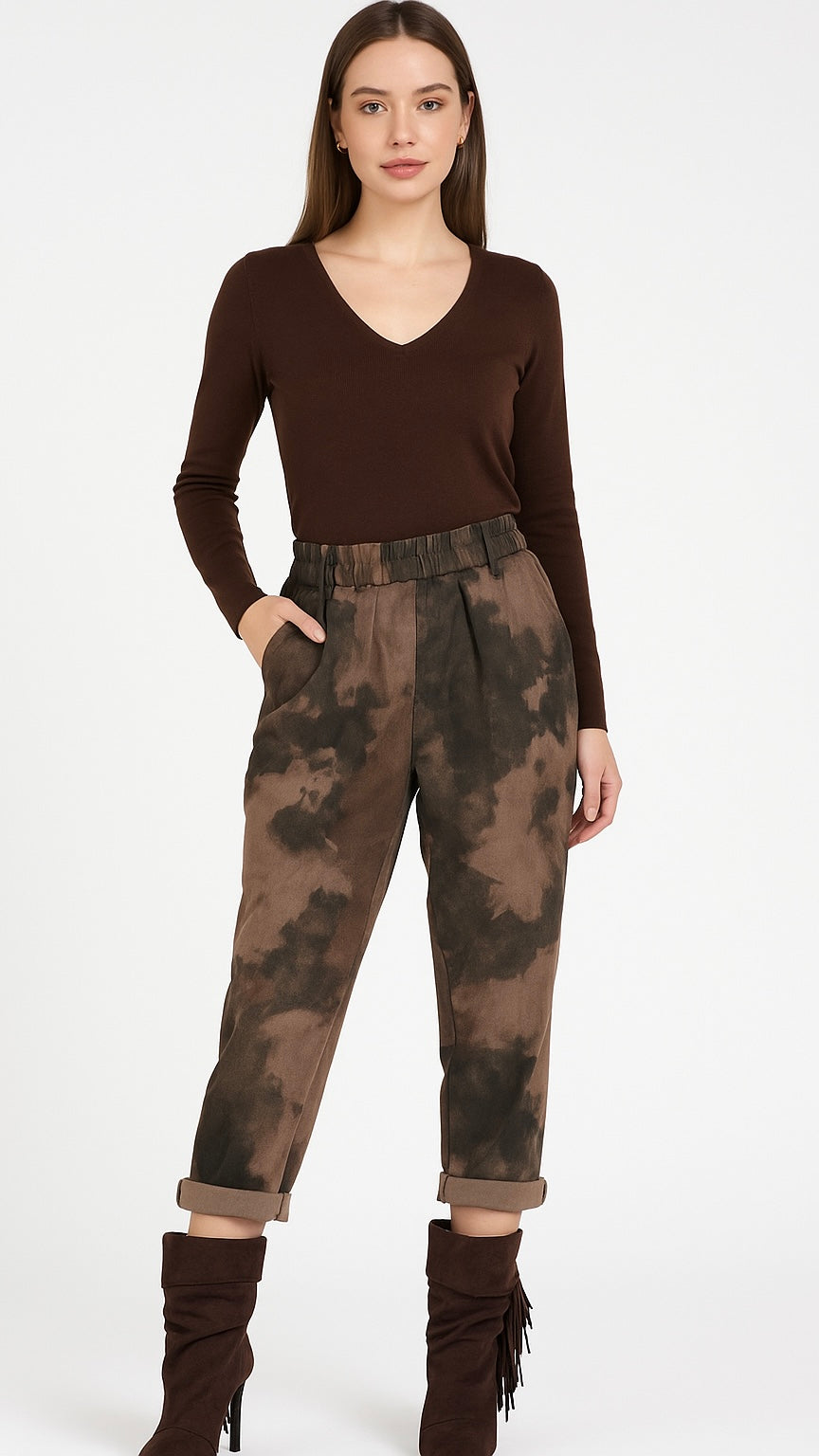 Pantaloni Fantasia Tie Dye