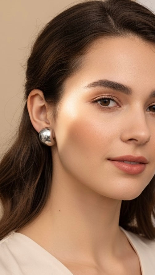 Orecchini Bold Argento