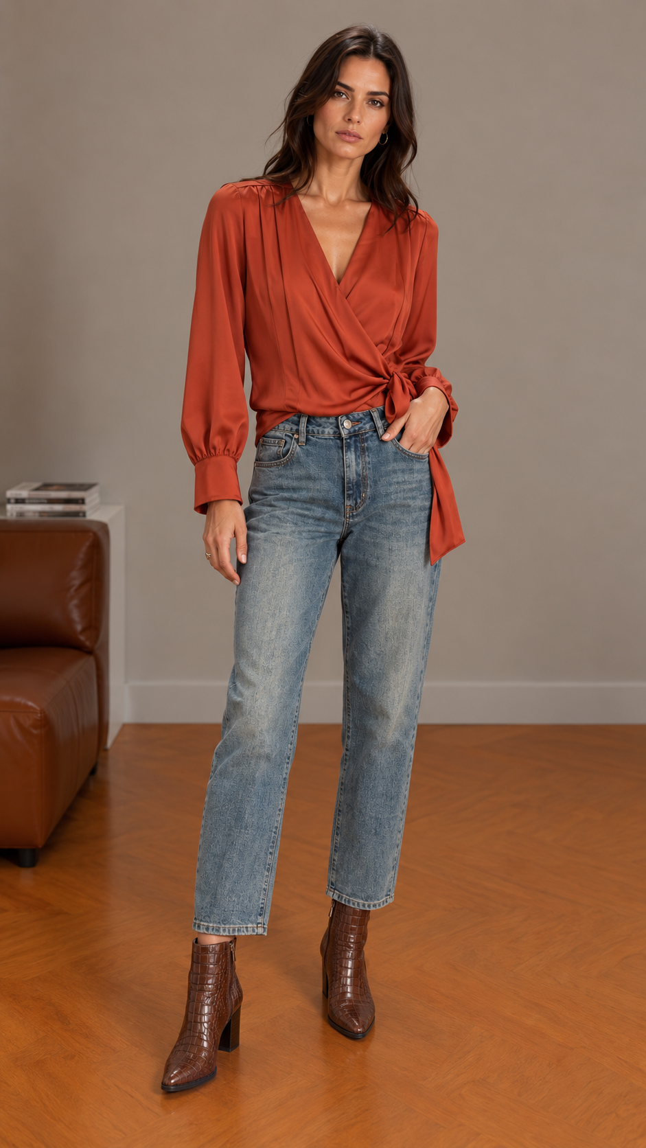 Jeans MOM Fit stretch