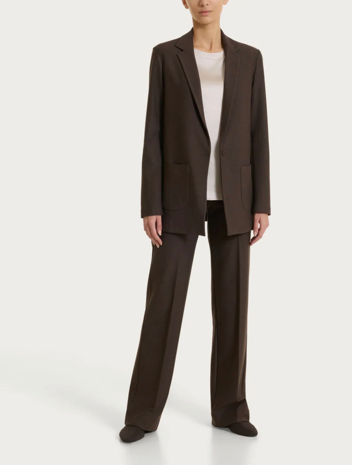 Pantalone Flare Compact